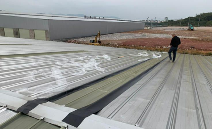 安吉厂房屋面防水维修案例